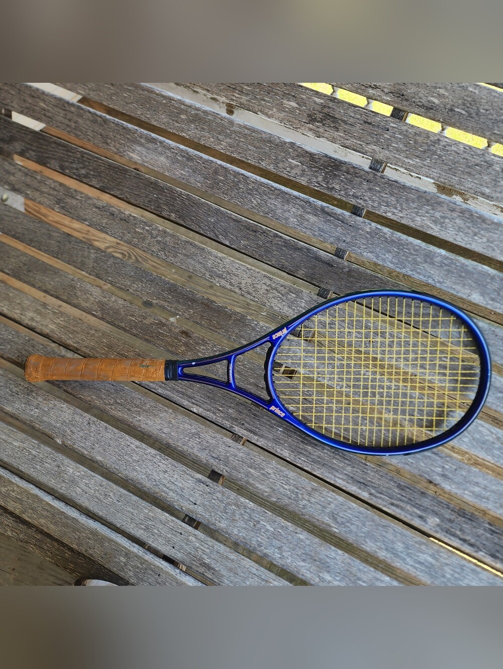 Prince Longbody Michael Chang 100% Graphite Tennis Racquet  Sz. 3 (4 3/8")The